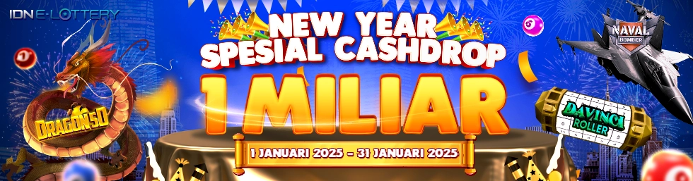 Spesial Tahun Baru Cash Drop E-Lottery