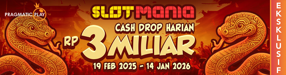 Slot Mania Cash Drop Harian